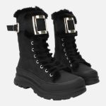 Боти Aria Fur Buckle-Maison Katya –GY-DQR6283