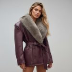 Дамско кожено яке –ÉCLAT D’HIVER- GY- PU12317