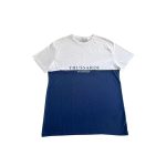 Trussardi Beachwear TRU25MTS02_NAVYWHITE