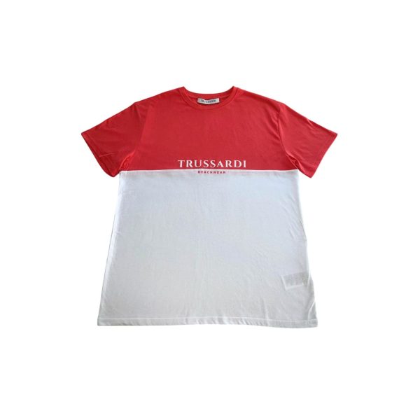 Trussardi Beachwear TRU25MTS02_WhiteSalmon