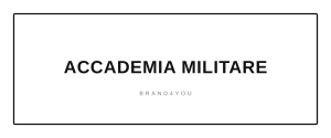 ACCADEMIA MILITARE