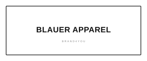 BLAUER APPAREL