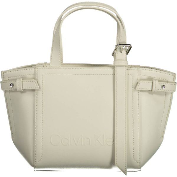 БЯЛА ДАМСКА ЧАНТА CALVIN KLEIN