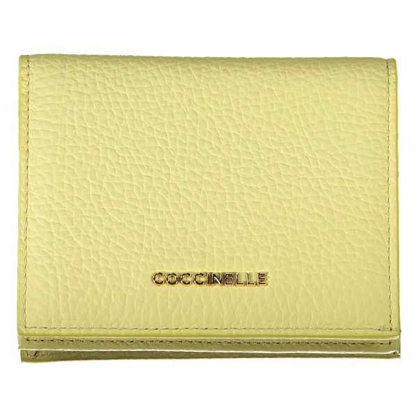 ДАМСКИ ПОРТМОНЕ COCCINELLE ЖЪЛТ