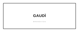 GAUDÌ