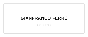 GIANFRANCO FERRÈ