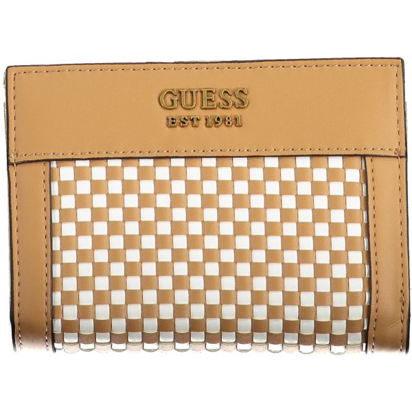 GUESS JEANS ДАМСКО ПОРТМОНЕ КАФЯВО