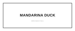 MANDARINA DUCK