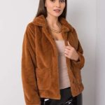 Дамско яке в кафяв цвят – модел 217-KR-24559.92