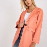 Дамско яке в прасковен цвят – модел DHJ-MA-15286.88