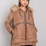 Дамско яке в камел цвят – модел NM-KR-H-1072.95P