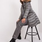 Дамско яке в тъмносив цвят – модел NM-KR-TR8125.99P