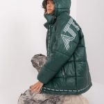 Дамско яке в тъмнозелен цвят – модел NM-KR-TR522.96P