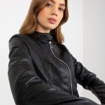 Дамско яке в черен цвят – модел NM-KR-G103.00P