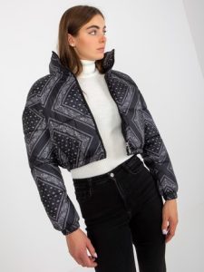 Дамско яке в черен цвят – модел NM-KR-P22-6631.98P