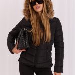 Дамско яке в черен цвят – модел NM-KR-P22-6627.13P