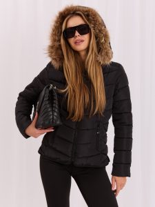 Дамско яке в черен цвят – модел NM-KR-P22-6627.13P