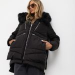 Дамско яке в черен цвят – модел NM-KR-H-1072.95P
