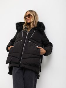 Дамско яке в черен цвят – модел NM-KR-H-1072.95P