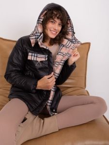 Дамско яке в черен цвят – модел NM-KR-TR511.96P