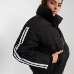 Дамско яке в черен цвят – модел EM-KR-MB8869-1.00P