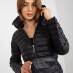 Дамско яке в черен цвят – модел NM-KR-D2-3880.99P