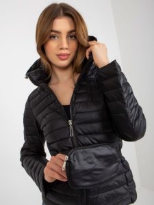 Дамско яке в черен цвят – модел NM-KR-D2-3880.99P