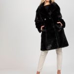 Дамско палто в черен цвят – модел TW-PL-2118.95P