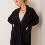 Дамско палто в черен цвят – модел MBM-PL-1517.00P