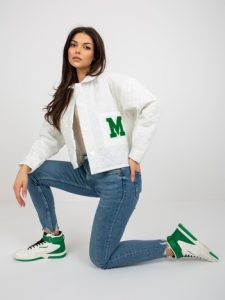 Дамско яке в екрю цвят – модел LK-KR-509267.15P