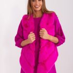 Дамски елек в фуксия цвят – модел AT-KZ-2349.00P