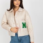 Дамско яке в светлобежов цвят – модел LK-KR-509267.15P