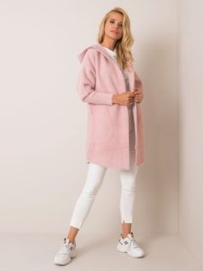 Дамско палто в яркорозов цвят – модел MBM-PL-1518.95P