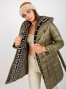 Дамско яке в каки цвят – модел AI-KR-TR8265.98P