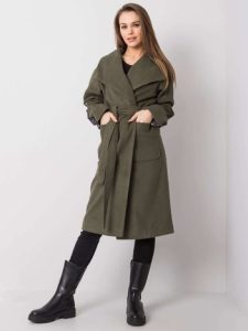 Дамско палто в каки цвят – модел LK-PL-508316.95P