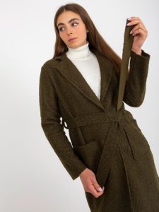 Дамско палто в каки цвят – модел TW-PL-BI-5220.63