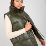 Дамски елек в каки цвят – модел AI-KZ-MC364.94