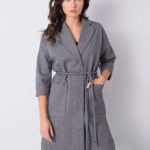 Дамско палто в тъмносив цвят – модел RL-PL-2718.29P