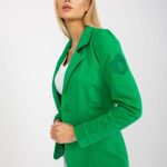 Дамско яке в зелен цвят – модел TW-ZT-OB034.12