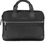 TOMMY HILFIGER BLACK MAN BRIFEFAFSE