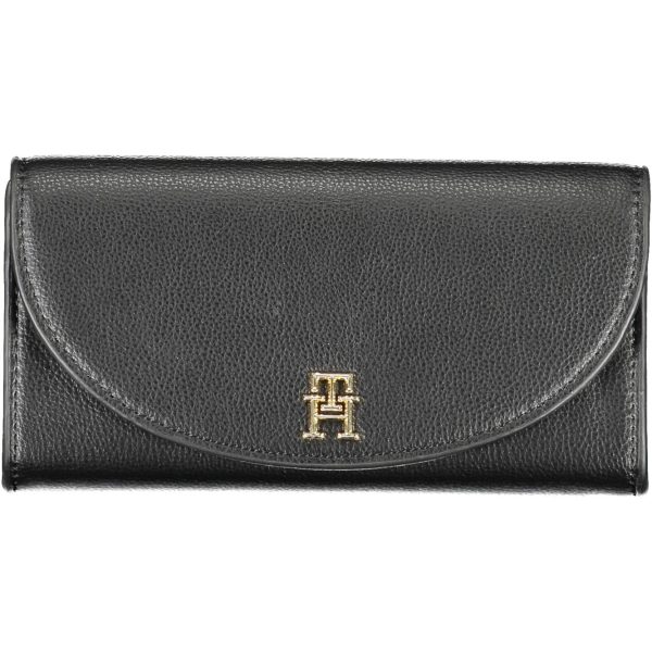 TOMMY HILFIGER ДАМСКИ ЧЕРЕН ПОРТМОНЕ